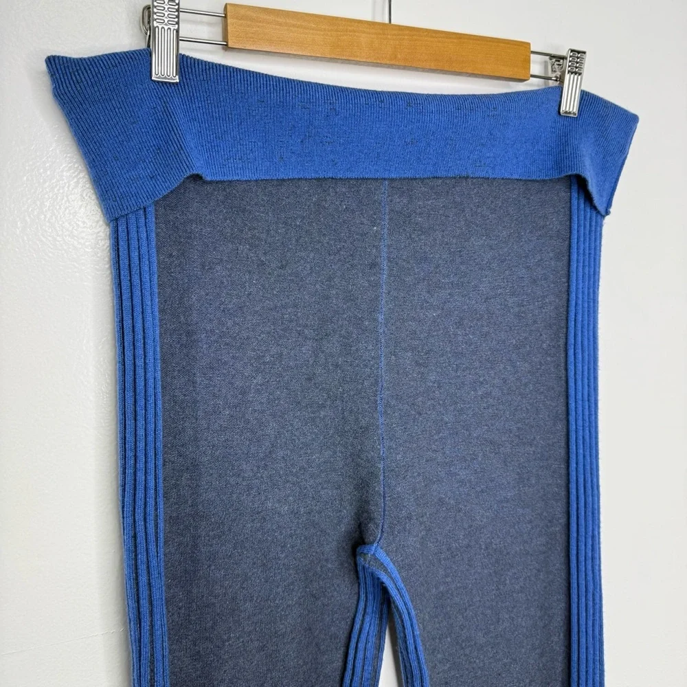 ANTHROPOLOGIE Daily Practice Knit Two Tone Leggings - Picture 3 of 8